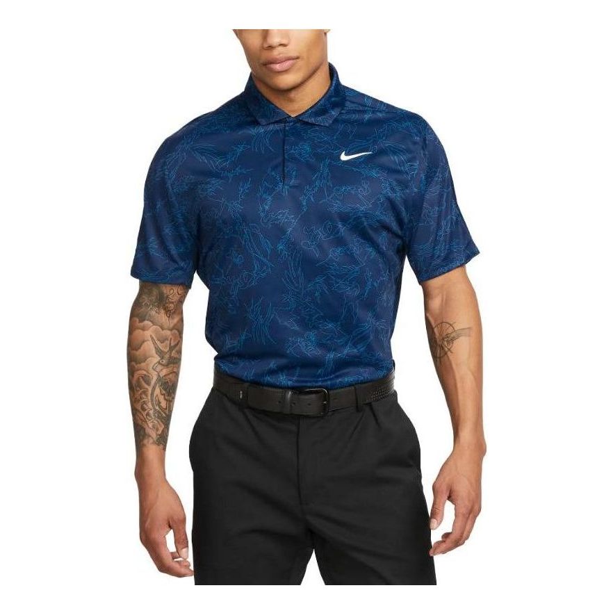 Nike Dri-FIT ADV Tiger Woods Polo Shirt 'Midnight Navy' DX6092-410