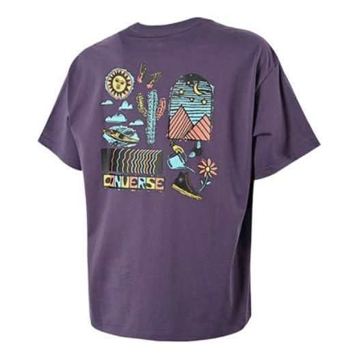 Converse Daydreamer T-Shirt 'Purple' 10024728-A03