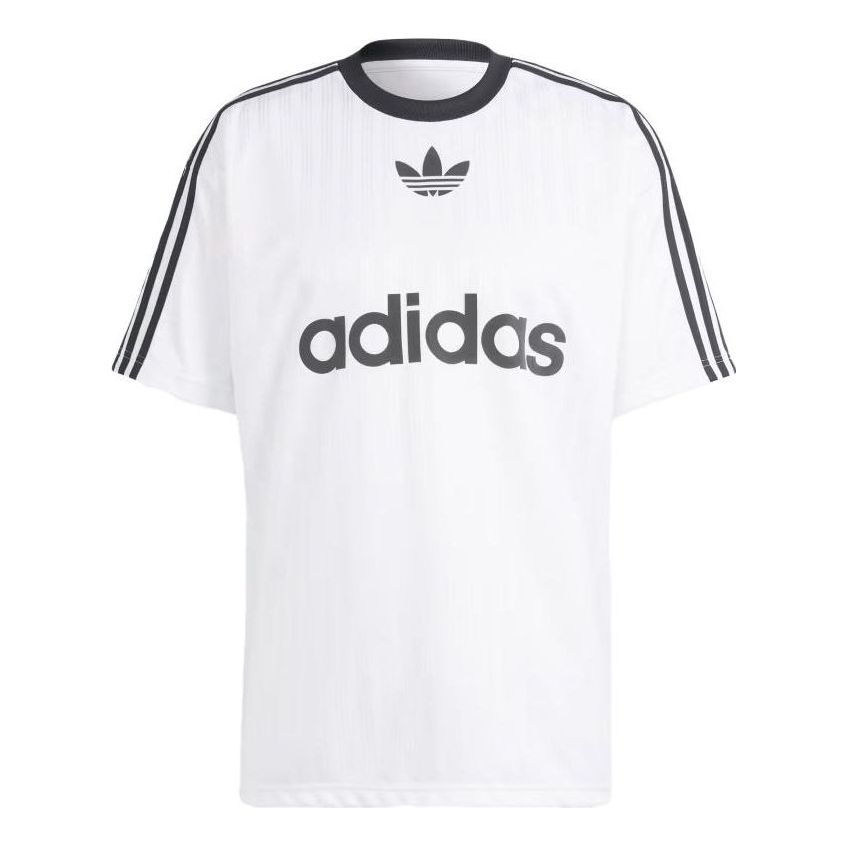adidas Adicolor Tee Asia Sizing 'White Black' IM9459