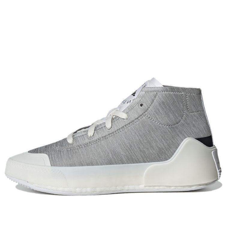 (WMNS) adidas Treino Mid Heather x Stella McCartney 'Dark Gray White' GY0460