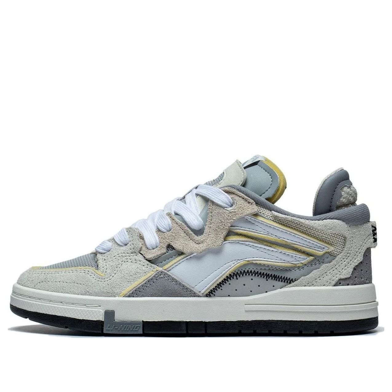 (WMNS) Li-Ning Weiwu Wave Pro Skate Shoes 'Grey Beige' AECT034-1