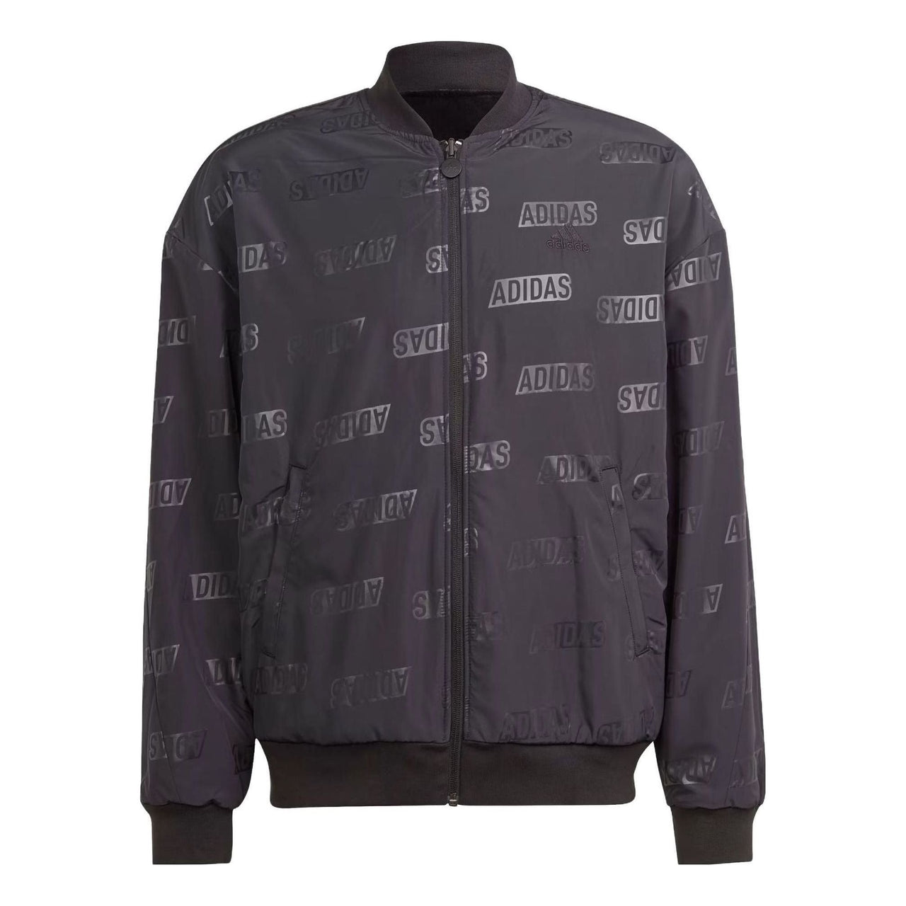 adidas Embossed Reversible Jackets 'Black' IJ6424