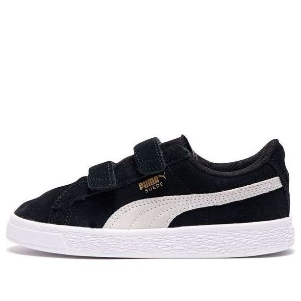 (PS) PUMA Suede 2 Straps 'Black White' 359595-01