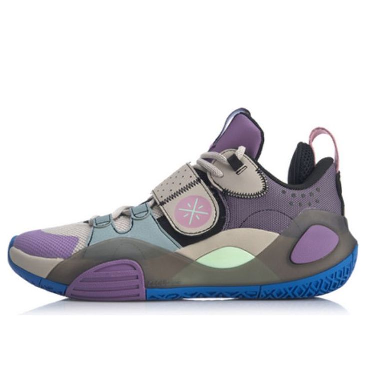 Li-Ning Wade All City 8 'Grey Purple' ABPQ005-5
