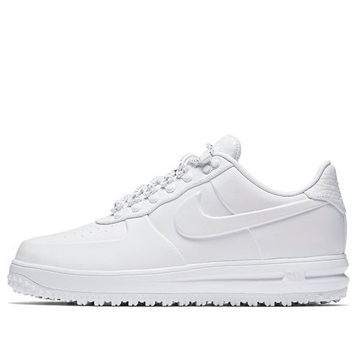 Nike Lunar Force 1 Duckboot Low 'Triple White' AA1124-100