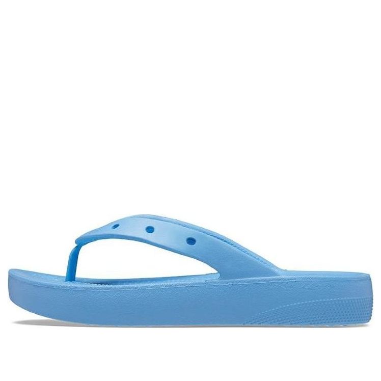 (WMNS) Crocs Classic Platform Flip 207714-4TB