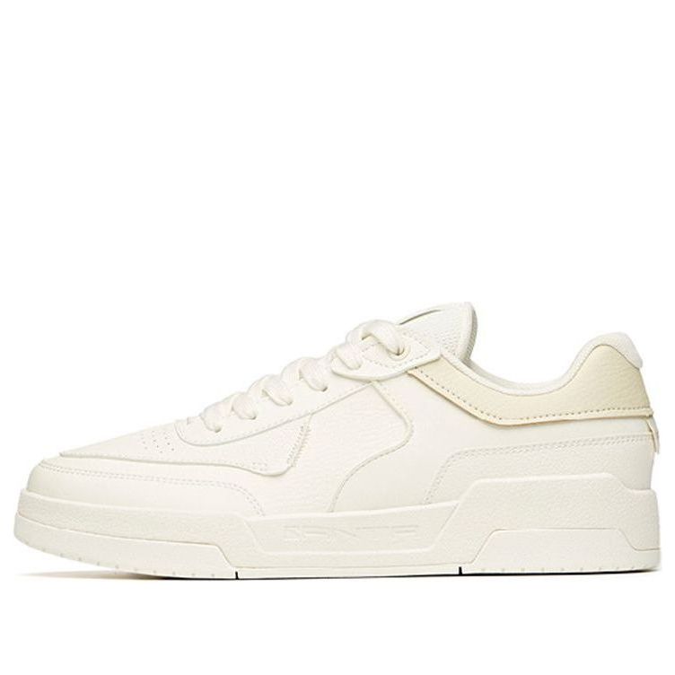 ANTA Skateboarding Shoes 'White Yellow' 912118081-2