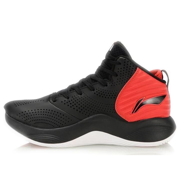 Li-Ning Mid-Top Black/Red ABPP039-3