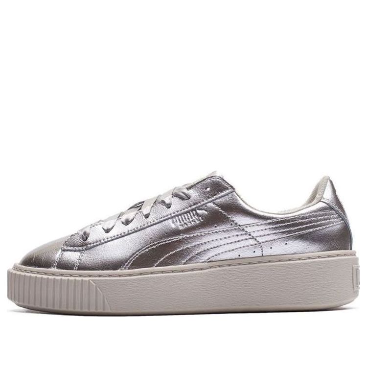 PUMA Basket Sneakers Silver 366031-02