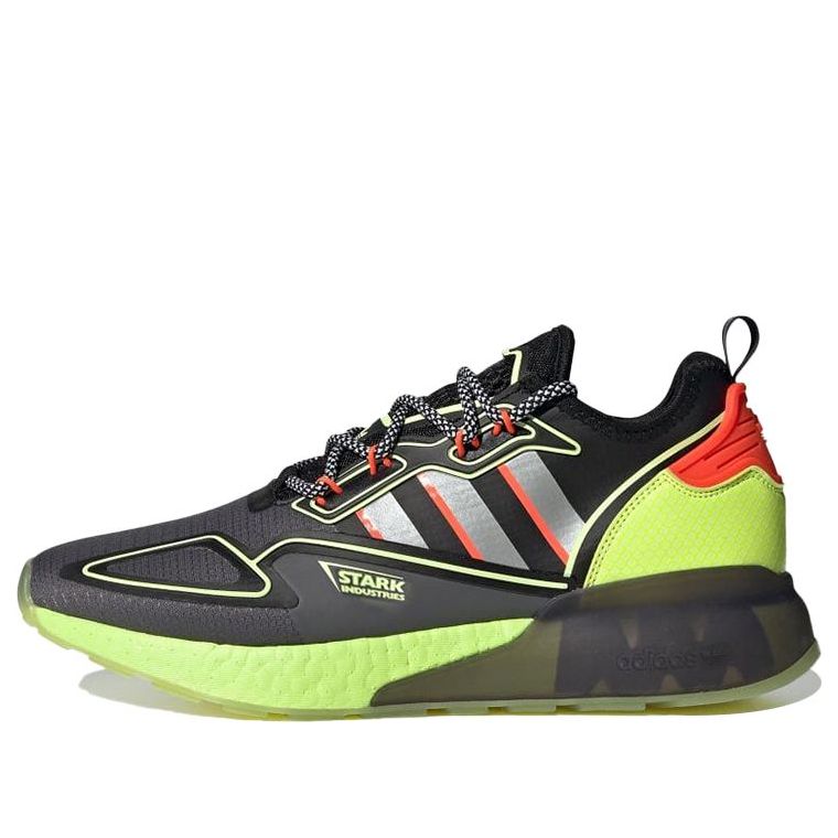 adidas Marvel x ZX 2K Boost 'Stark Industries - Black Solar Yellow' H02559
