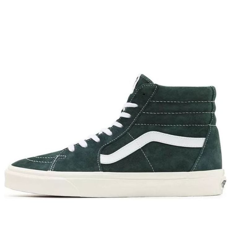 Vans Unisex Pig Suede SK8-HI Sneakers Green VN0A5JMJ94T