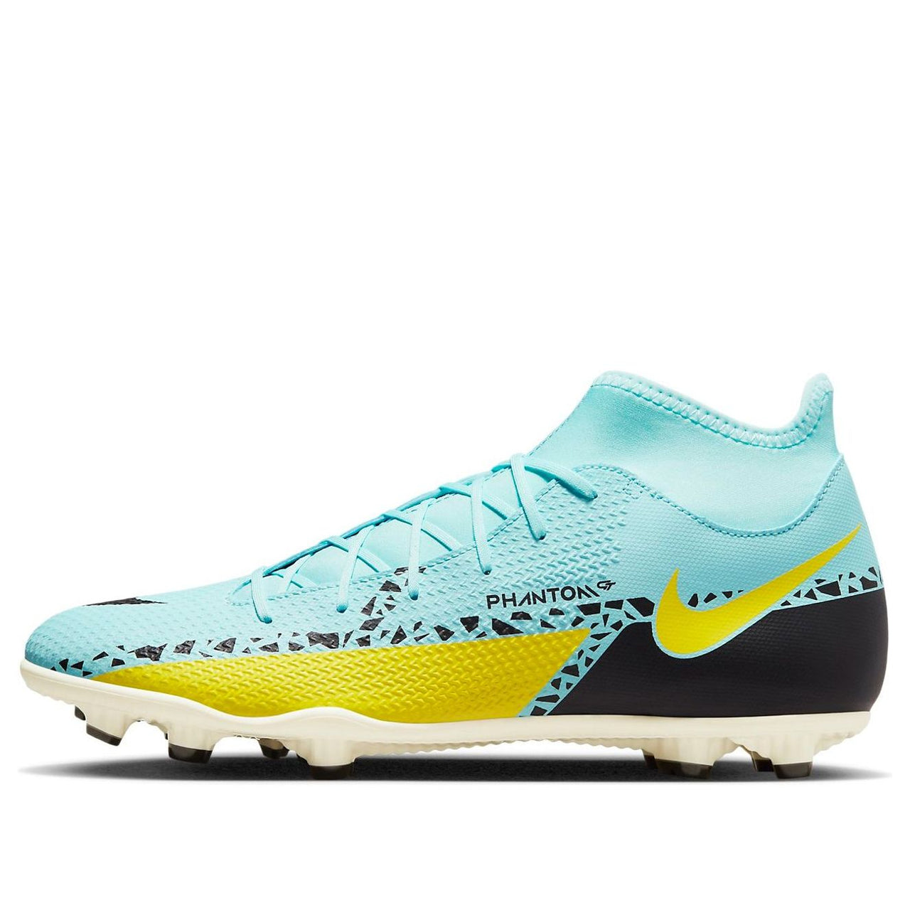 Nike Phantom GT2 Club DF MG 'Glacier Ice Yellow Strike' DC0819-407