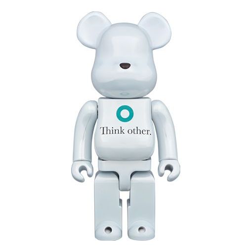 BE@RBRICK I am other White 400% I-AM-OTHER