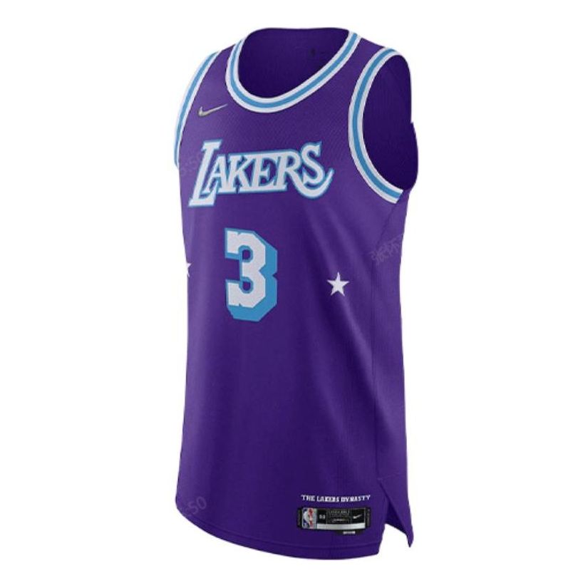 Nike NBA Anthony Davis Los Angeles Lakers 2022/23 City Edition Jersey #3 DB3635-505