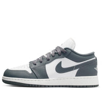 (GS) Air Jordan 1 Low 'Grey White' 553560-044