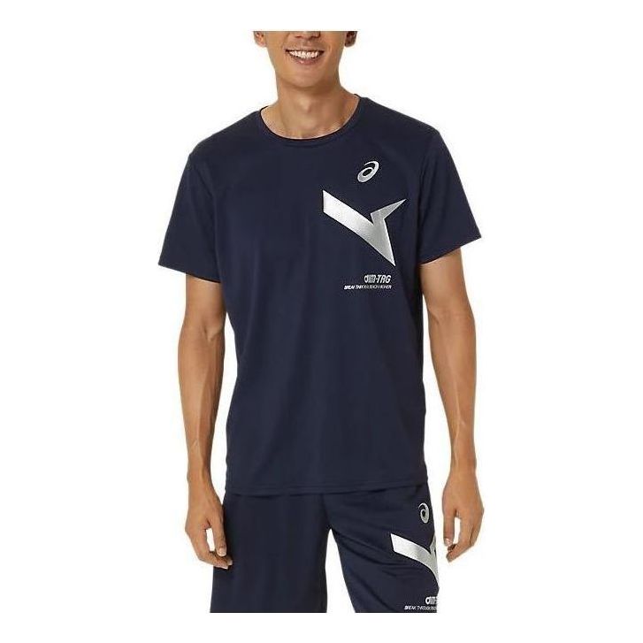 Asics A-I-M Dry Short Sleeve T-Shirt 'Midnight' 2031E555-400