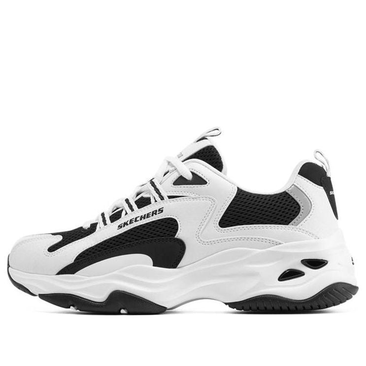 (WMNS) Skechers Dlites 4.0 'White Black' 149562-WBK