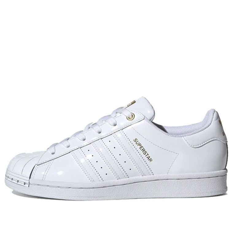 (WMNS) adidas originals Superstar Metal Toe 'White Patent Leather' FV3300