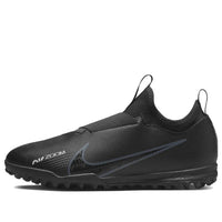 (GS) Nike Zoom Mercurial Vapor 15 Academy TF 'Black Dark Smoke Grey' DJ5621-001