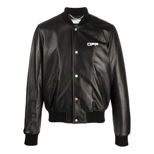 Off-White Arrows Cowhide aviator Arrow Jacket OMJA040S20H830251010