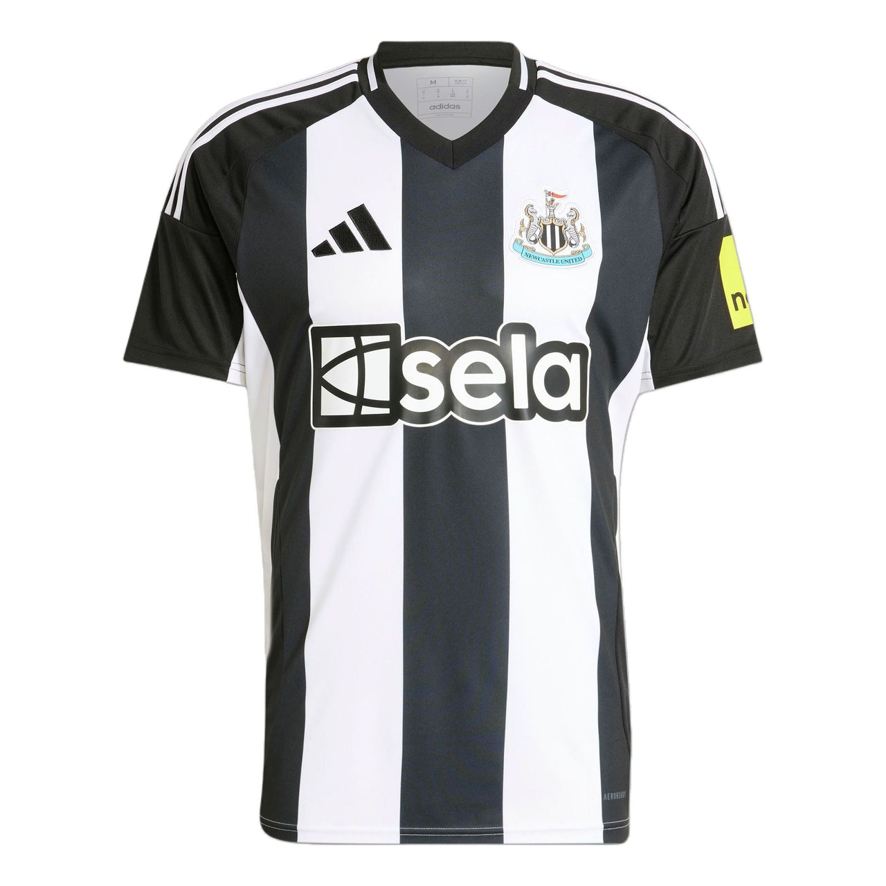 adidas Newcastle United FC 24/25 Home Football Jersey Asia Sizing 'Black White' IX3165