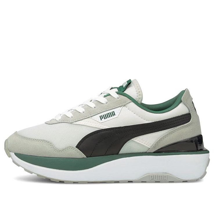 (WMNS) PUMA Cruise Rider Classic For Shoes White/Green 375054-03