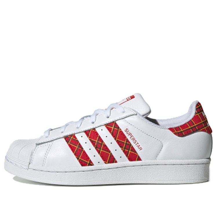 (WMNS) adidas Superstar 'Plaid' FU7446