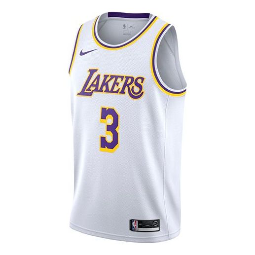 Nike NBA Anthony Davis Los Angeles Lakers 2021/22 Fan Edition Jersey #3 AA7101-112