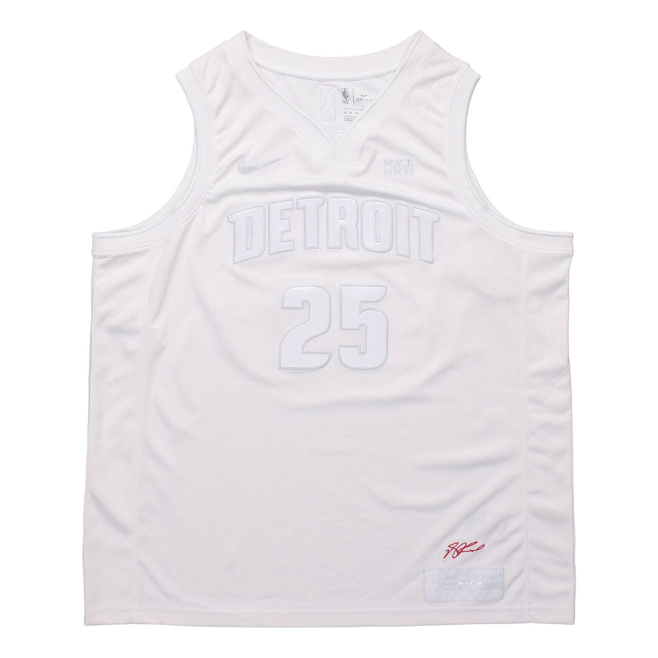 Nike NBA Derrick Rose Detroit Pistons 2020/21 Swingman Jersey #25 CT4208-100