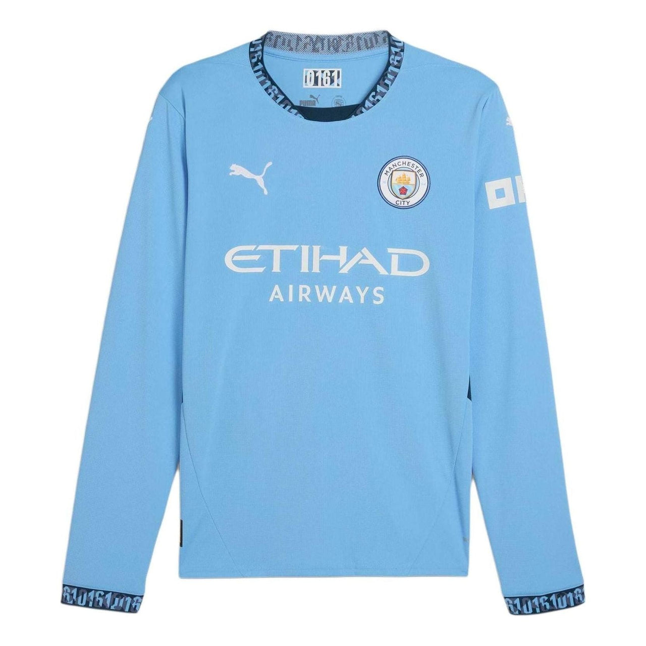 PUMA Manchester City 24/25 Home Long Sleeve Jersey 'Blue White' 775076-01