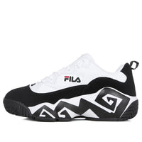 (WMNS) FILA MashBurn Series VNTG Chunky Sneakers White/Black FS1HTB3470X_WBK