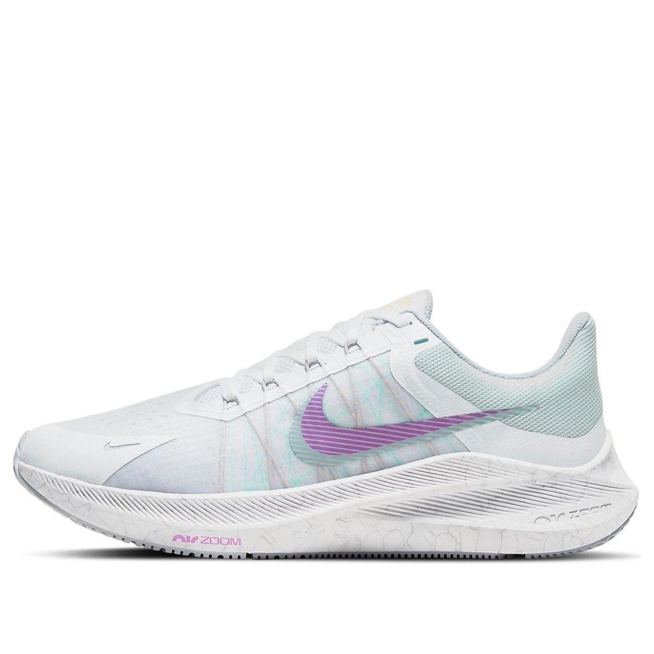 (WMNS) Nike Air Zoom Winflo 8 'Grey Violet Shock' CW3421-102