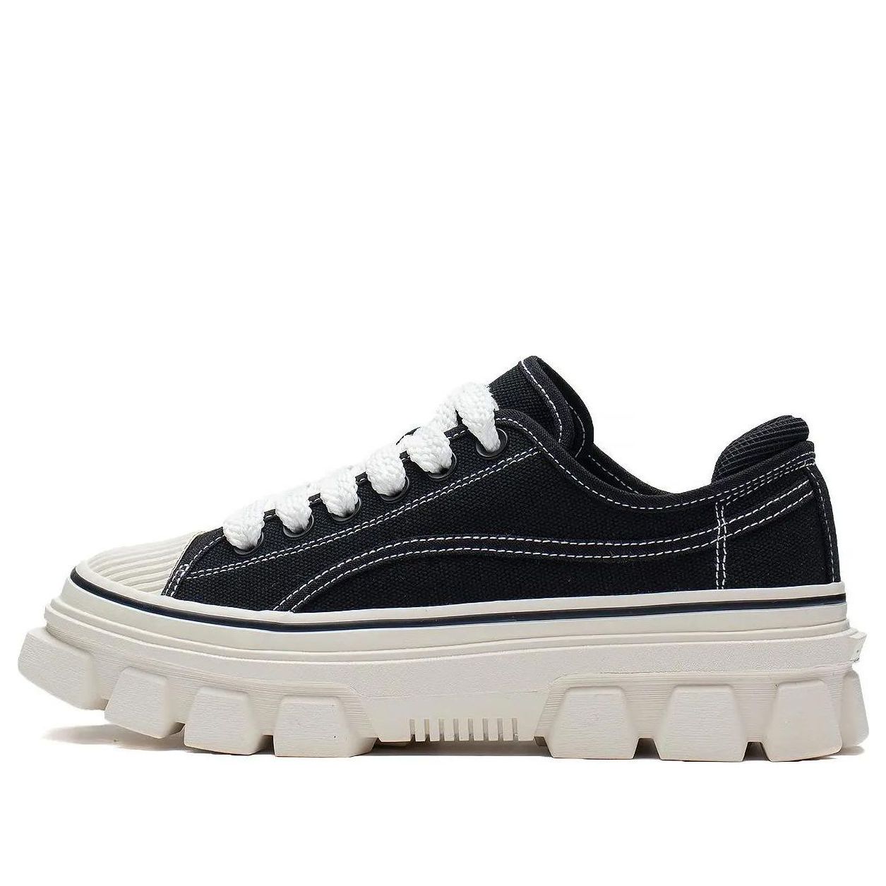 Li-Ning CF Classic Canvas Low 'Black White' AGCS204-3