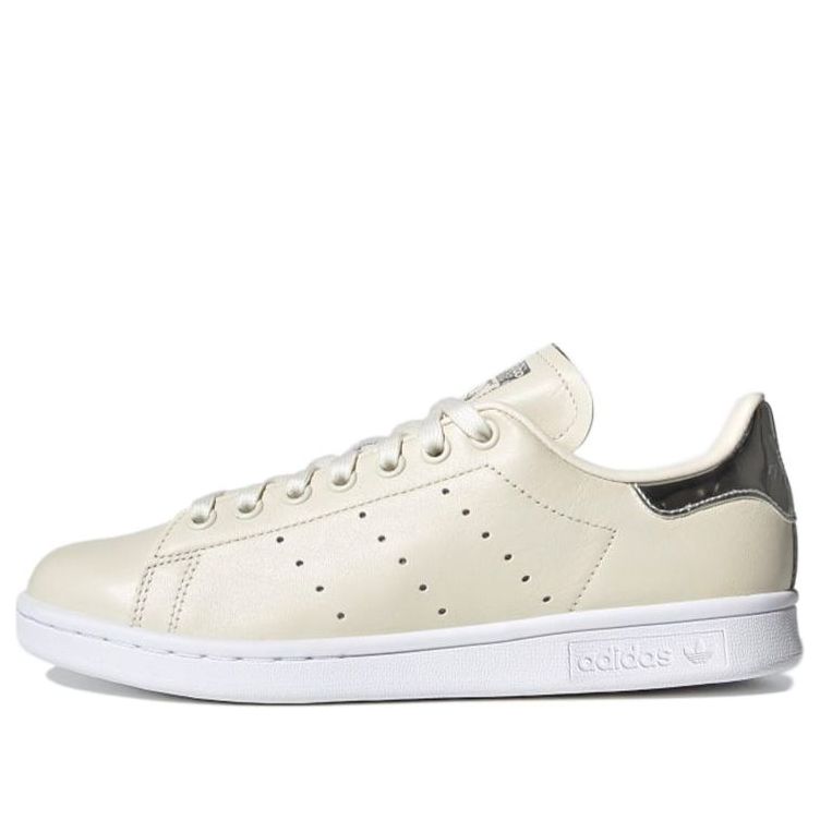 (WMNS) adidas originals Stan Smith 'Off White Silver Metallic' FY6773
