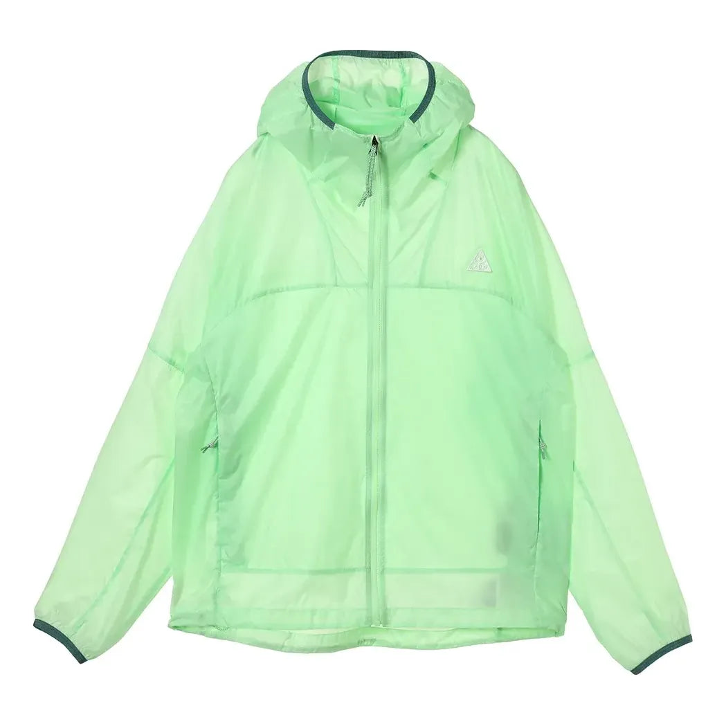 Nike ACG Windproof Cinder Cone Hoodie Jacket 'Light Green' DB0979-376