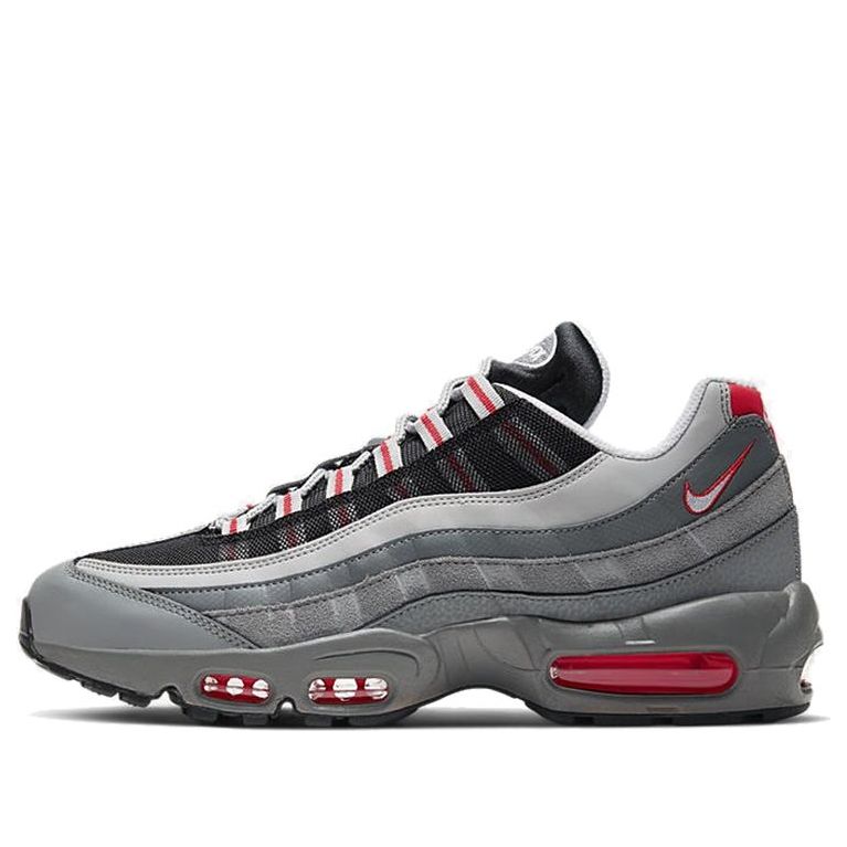 Nike Air Max 95 Essential 'Particle Grey Track Red' CI3705-600