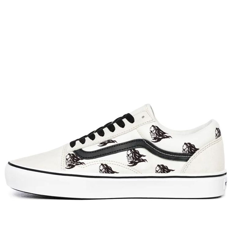 Vans Sixty Sixers x ComfyCush Old Skool 'Skull Print - White' VN0A3WMA1RU