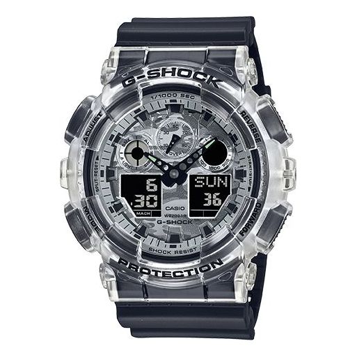CASIO G-Shock Analog-Digital 'Translucent Black' GA-100SKC-1APR