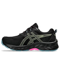 (WMNS) ASICS Gel-Venture 9 Waterproof 'Black Lime Green' 1012B519-002