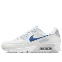 (WMNS) Nike Air Max 90 'White Metallic Blue' DX0115-100