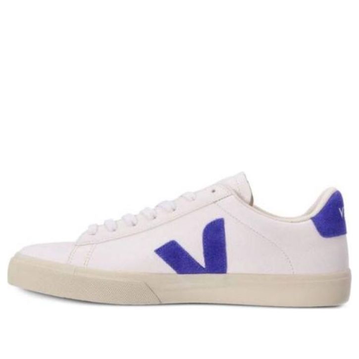 Veja Campo Chromefree Lace-Up Sneakers 'White Purple' CP0503319
