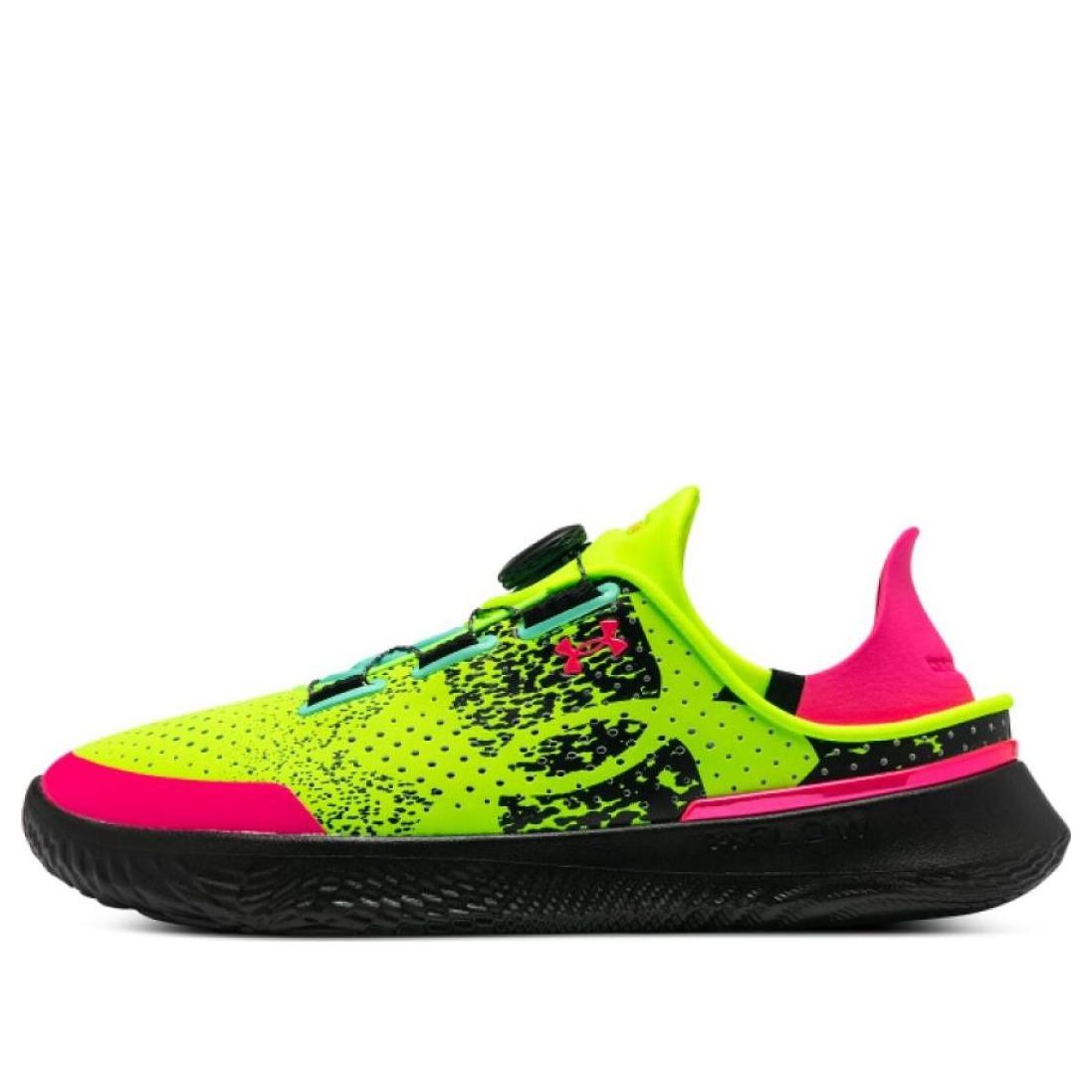 Under Armour Ua Flow Slipspeed 'Lime Surge Black' 3027057-300