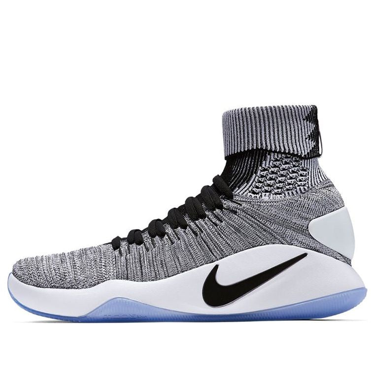 Nike Hyperdunk 2016 Flyknit 'Black White' 843390-010