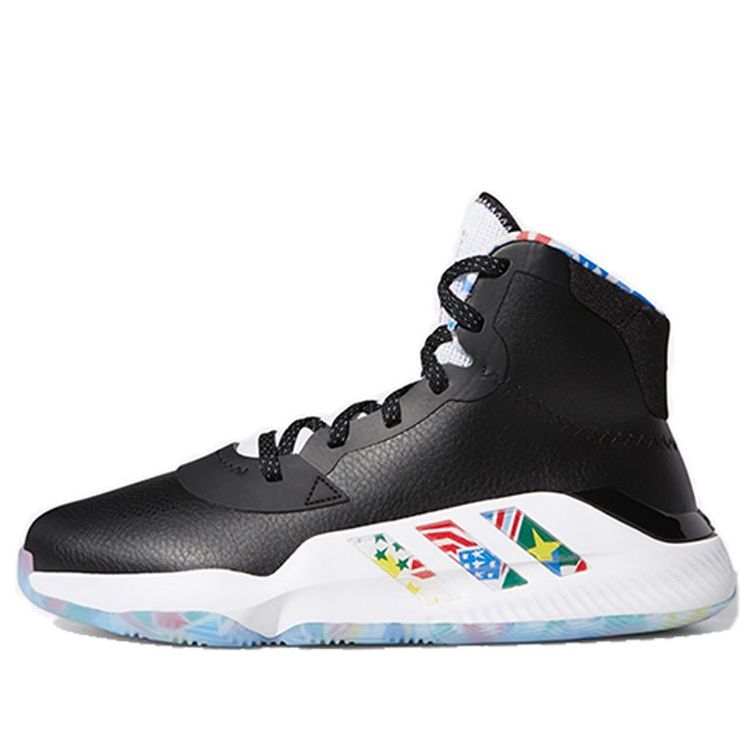 adidas Pro Bounce 2019 'Black/White/Blue' EG1537