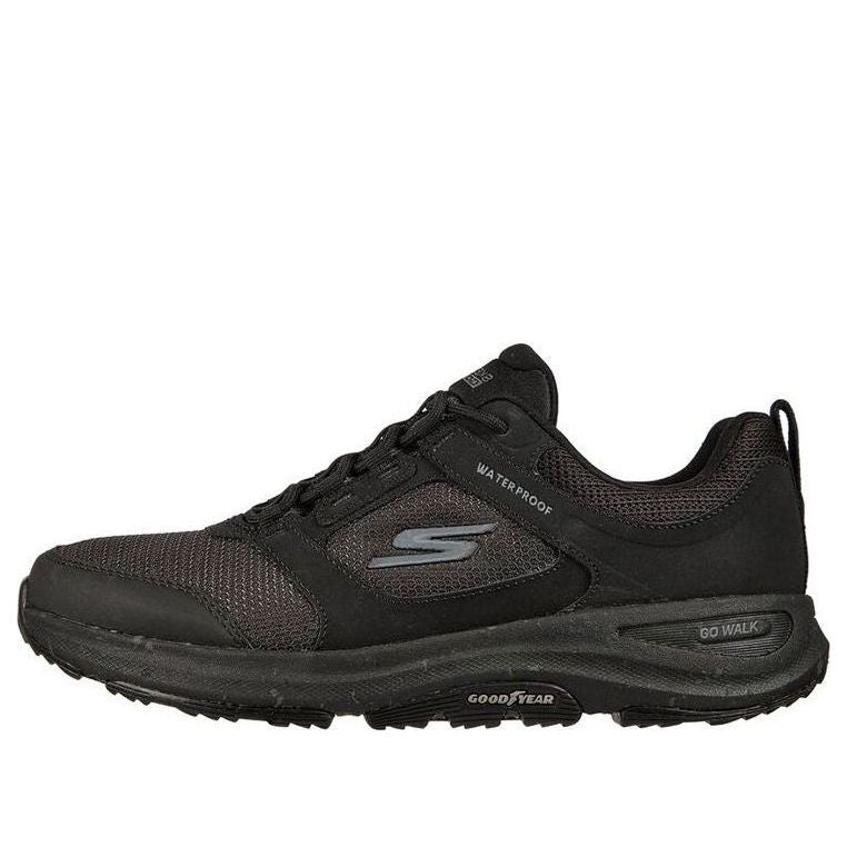 (WMNS) Skechers Go Walk Outdoors 'River Path - Pure Black' 124428-BBK