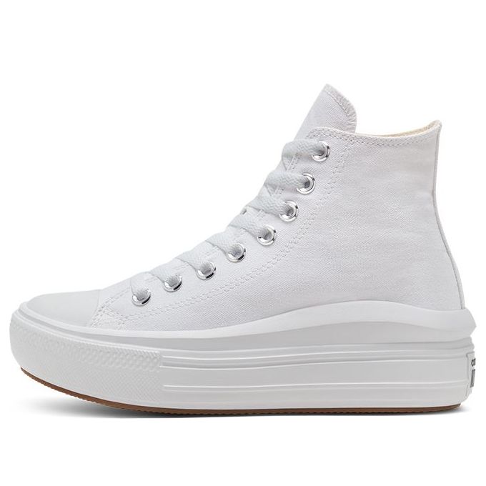 (WMNS) Converse Chuck Taylor All Star High Move 'White Ivory' 568498C