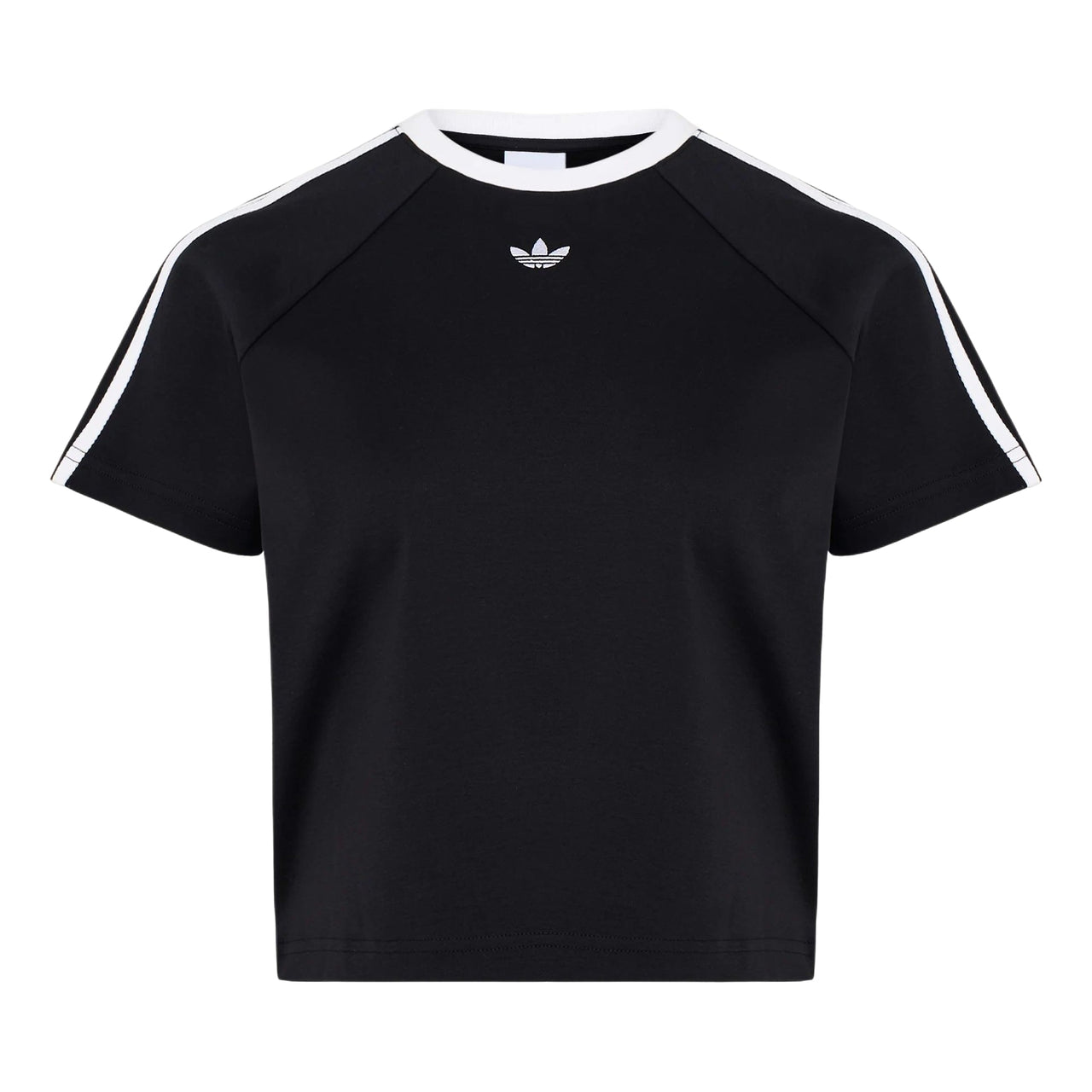 (WMNS) adidas Cali Baby T-Shirt Asia Sizing 'Black' KT7794