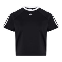 (WMNS) adidas Cali Baby T-Shirt Asia Sizing 'Black' KT7794