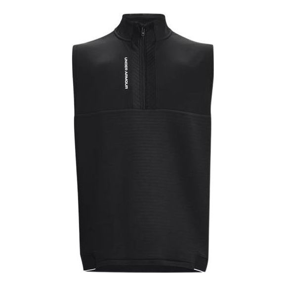 Under Armour Storm Daytona 1/2-Zip Golf Vest 'Black' 1373408-001