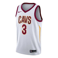 Nike NBA Cavaliers Small Thomas Alphabet Logo Printing Basketball Jersey/Vest White 864409-105